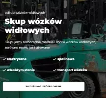 Skup używanych wózków widłowych Śląsk - Małopolska