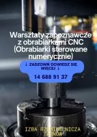 Warsztaty-operator CNC
